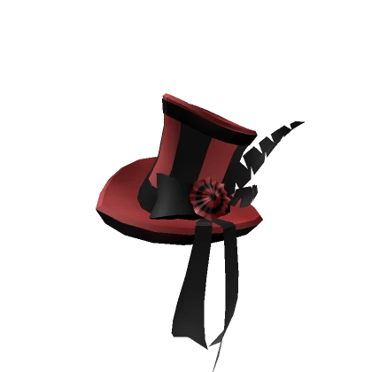 Mini Crimson Top Hat