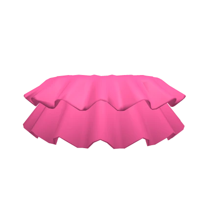 3.0 Pink Short High Waisted Ruffled Tutu Skirt
