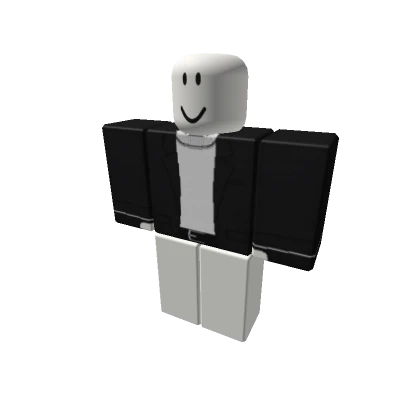 Black Suit w White Turtleneck | Gloves [+]