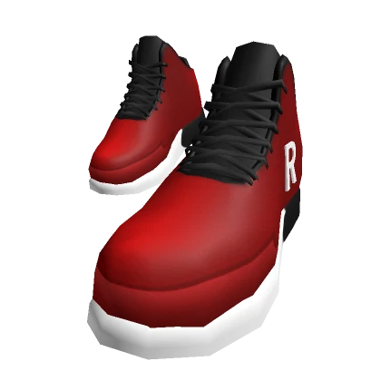 Red Basketball Shoes