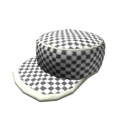 Checkered Painter's Cap