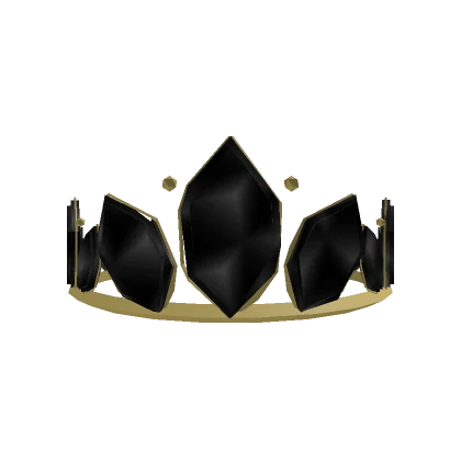 Black Crystal Tiara of the Worthy