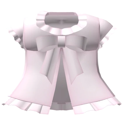 🤍꒰Soft dollette laced dress w bow pink꒱