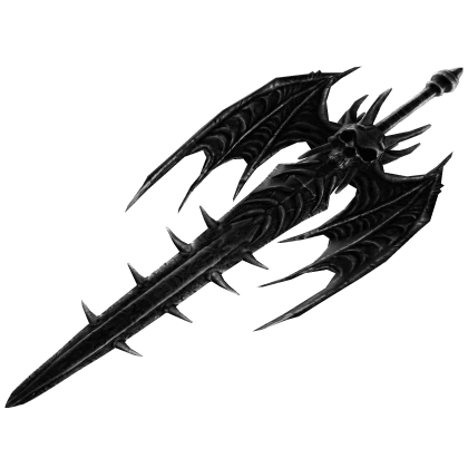 Black Gothic Vampire Sword