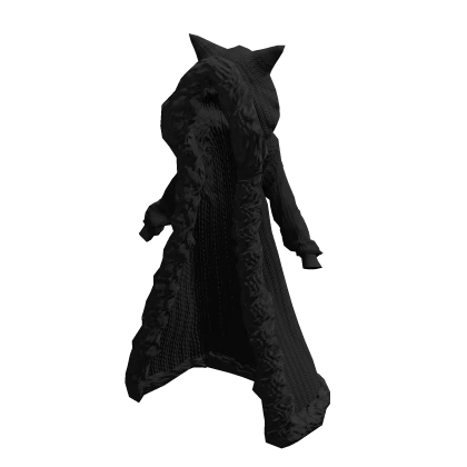 Christmas Cape Black