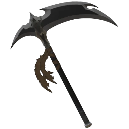 Giant Dark Black Scythe