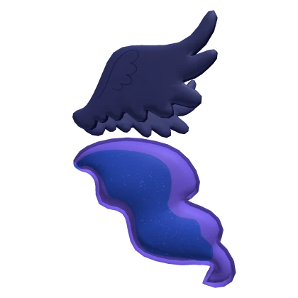 Princess Little Pony Tail 💙 with Wings