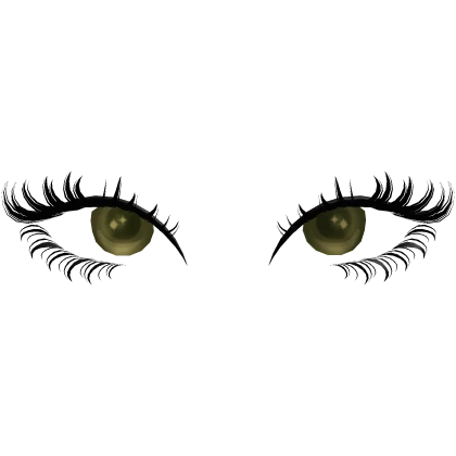 ☆ Delicate Green Eye Wispy Lashes