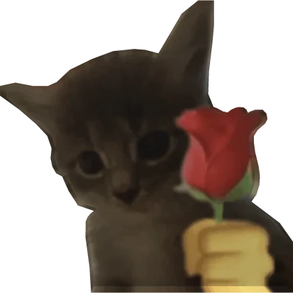 Rose Cat Friend
