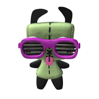 GIR ! Scene Backpack Plushie (Glasses)