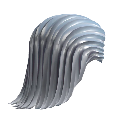 🪙 Silver Surfer Fantastic Four Slick Back Hair