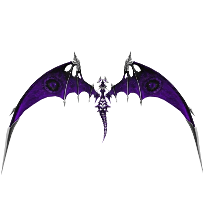 Purple Dragon Eye Stalker Wings