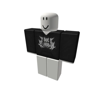 black graphic hoodie