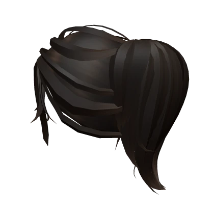 Wavy Brown Voluminous Ponytail