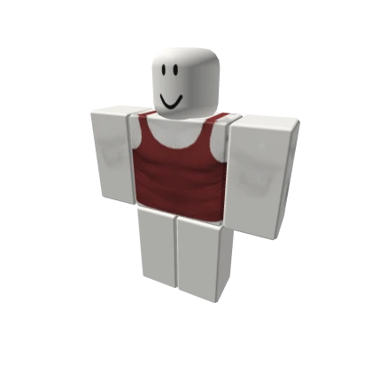 🖤☠ TANK TOP Red - Abs - let me rest