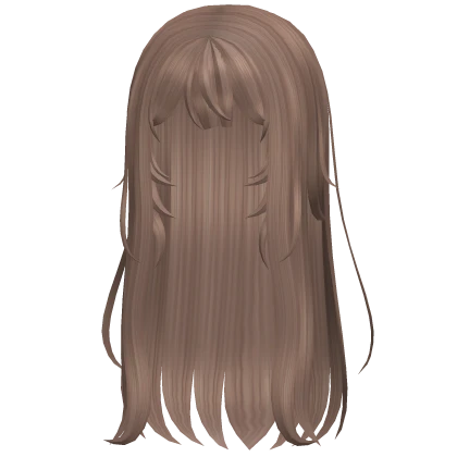 ♡ cutecore long hair w/o hairclips light brown