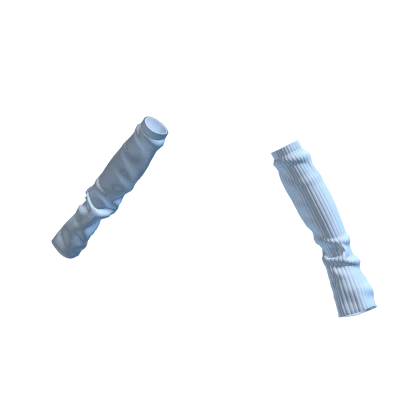 Blue Arm Warmers