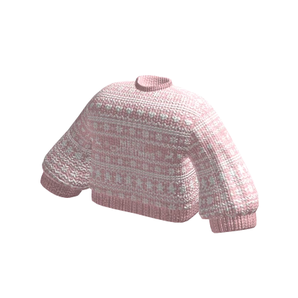 Christmas Pink Sweater