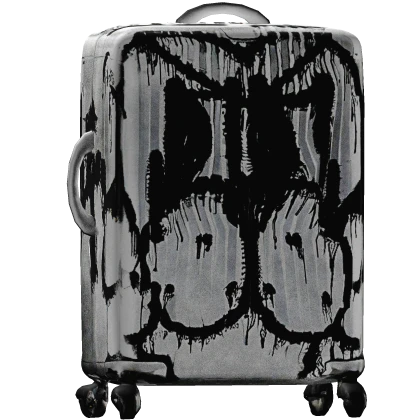 rimowa chito graffiti aluminium suitcase