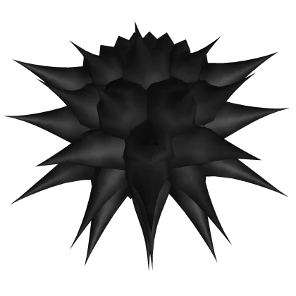 ⸸ Punk Liberty Spike Hair w Bangs, in Black 