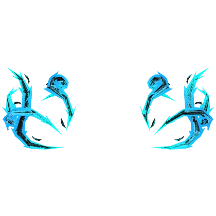 [GLITCHED] Cyan Fire Strokes Aura Top