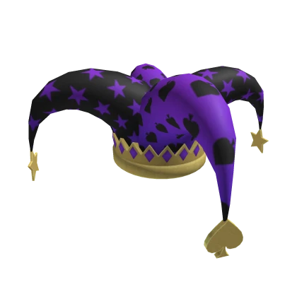 Dark Purple Jester Crown