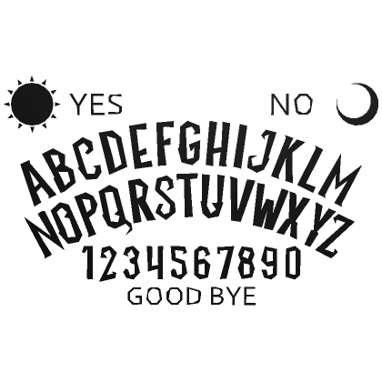 Magic Talking Board Ouija Halloween!