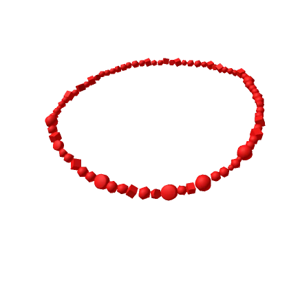 Red Bead Necklace 3.0