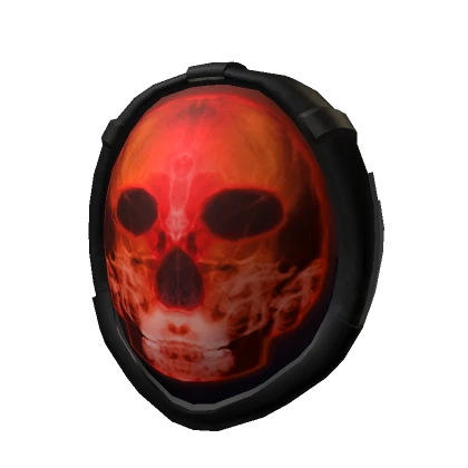 Red Skull Space Helmet