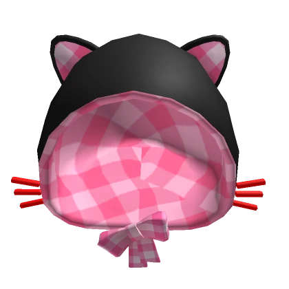 Pink Cat Hood