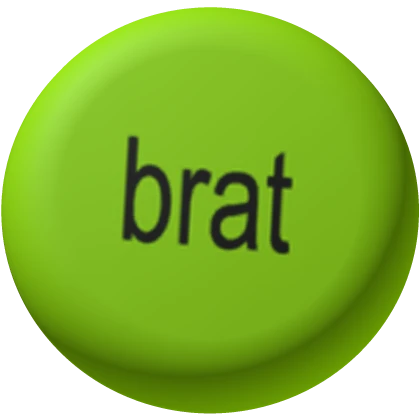 Brat Charli xcx Pin