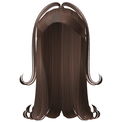 ♡ Brown Silky Cascade Hair