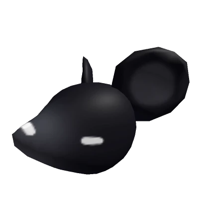 Black Mouse with Bandage