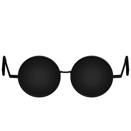 Black Circle Glasses