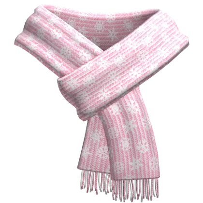 Christmas Pink Scarf