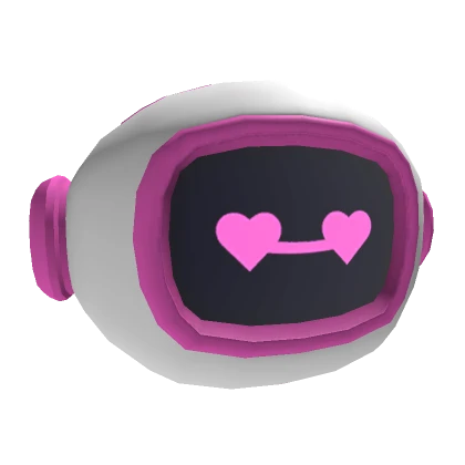 Pink Robot Helmet