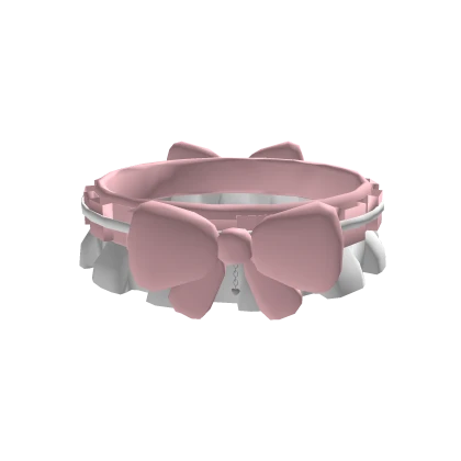 Free | Cute Red Ruffled Collar w/ Bow