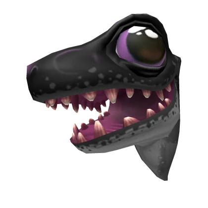 Black Raptor Head 🦖