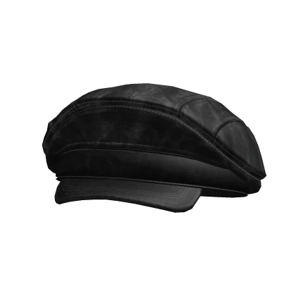 🦇Realistic Black Emo Y2K Vkei Sailor Hat🦇