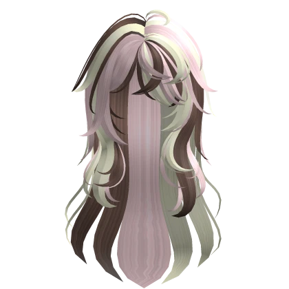Neapolitan Messy Anime Hair w Soft Layers