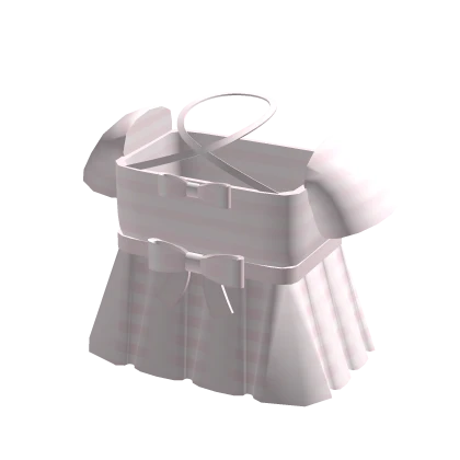 ♡ : pretty pink striped ruffle dolly top