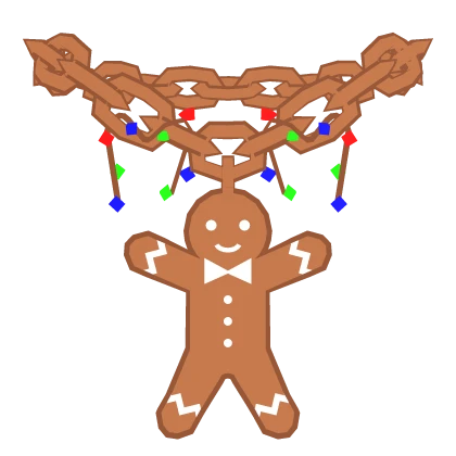 ✅ Christmas Gingerbread Chain