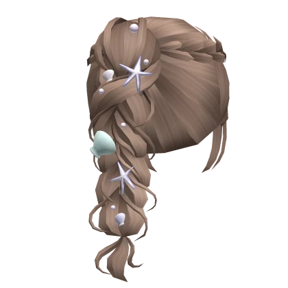 🍀Summer Mermaid Ponytail (Milktea Brown)