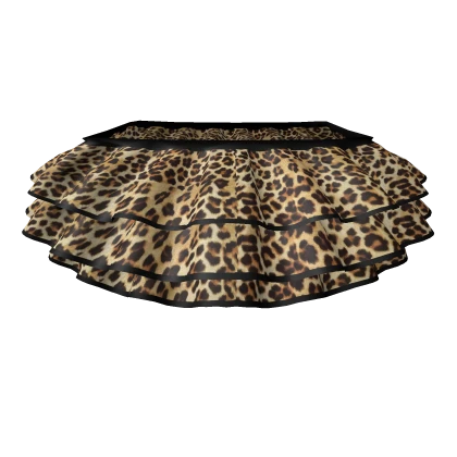 🖤 Leopard Print Skirt Woman 3.0