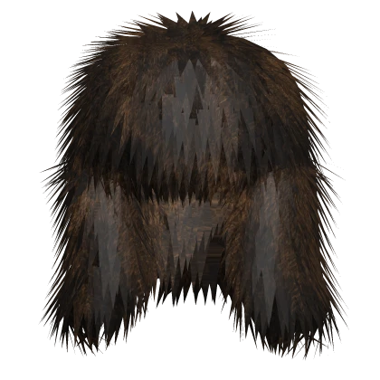 Big Fluffy Dark Brown Ushanka