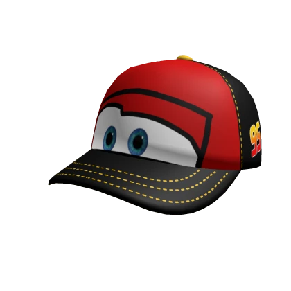 Lightning Red Racecar Hat