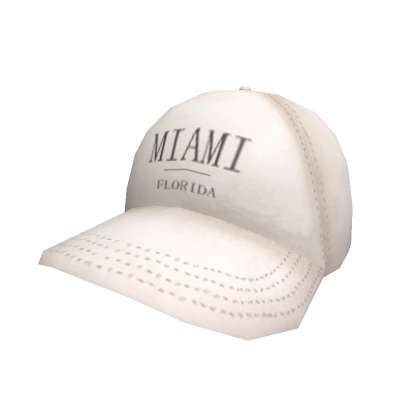 Slogan Cap - Miami, Florida