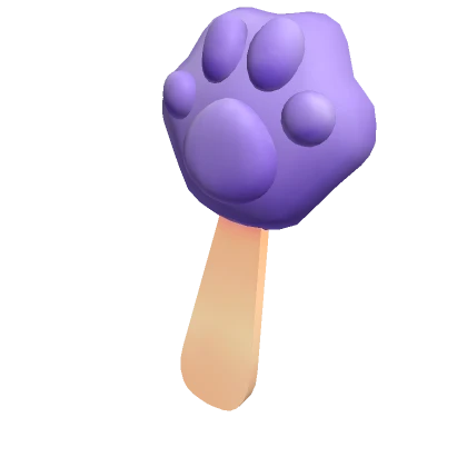 Kitty Paw Popsicle Purple