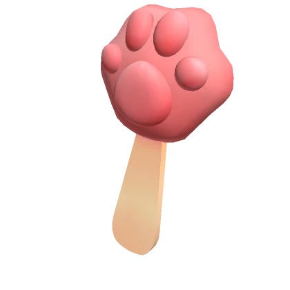 Kitty Paw Popsicle Red