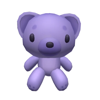 Cute Teddy Pal in Purple